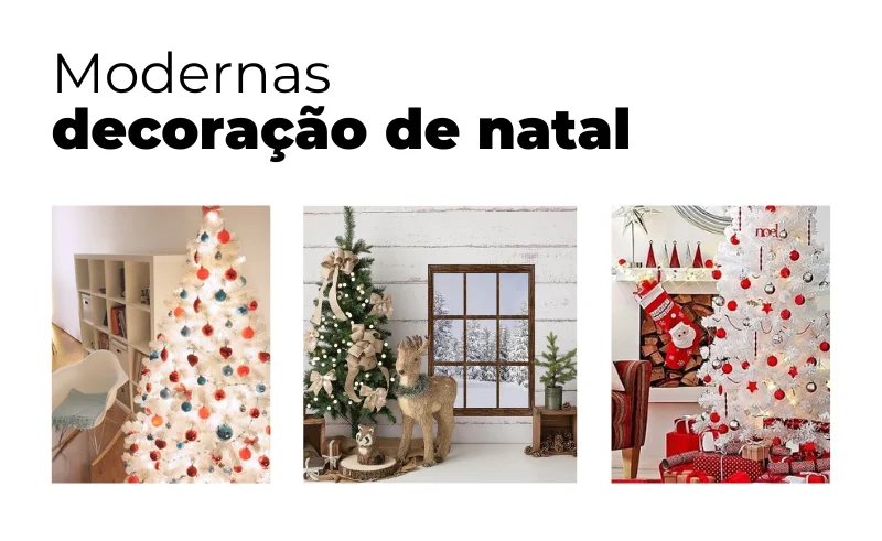 decoracao de natal modernas