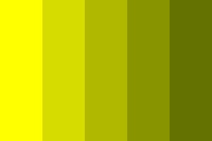 paleta de cores amarela 3