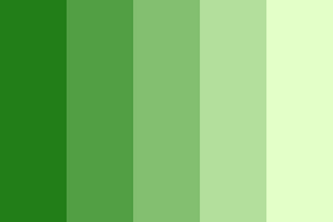 paleta de cores verde 1