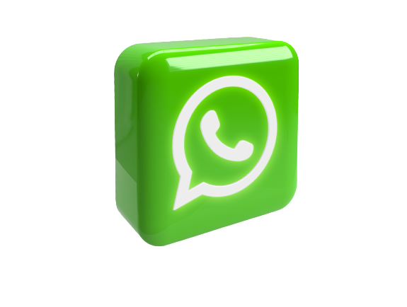 3D rounded square with glossy WhatsApp logo removebg preview
