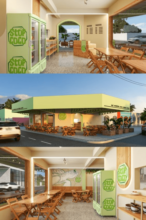 Arquitetura de restaurantes fast food